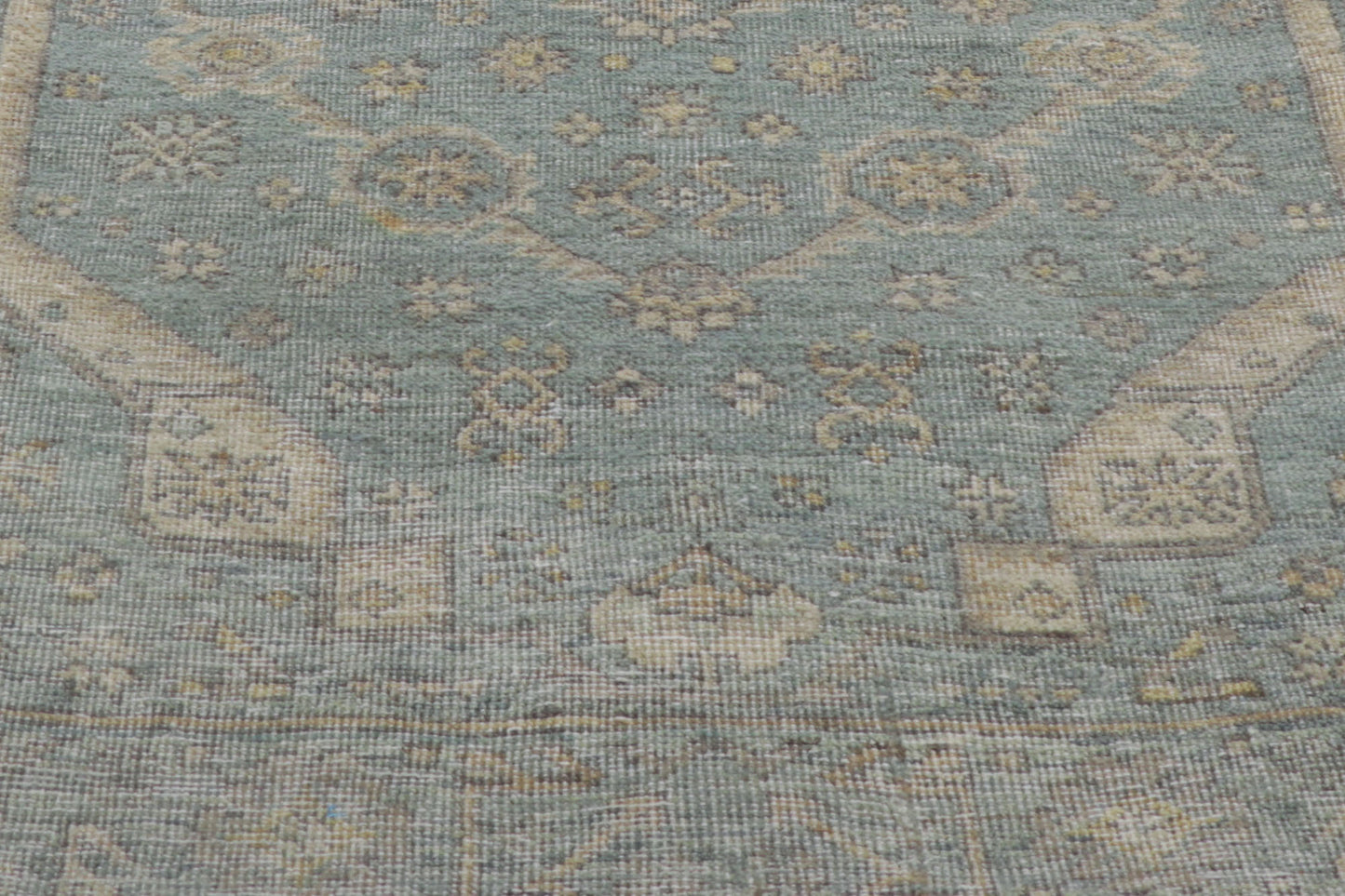 3 x 14 Vintage-Inspired Oushak Rug 30723