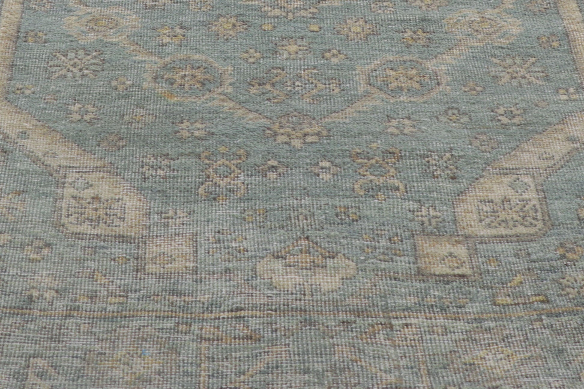 3 x 14 Vintage-Inspired Oushak Rug 30723