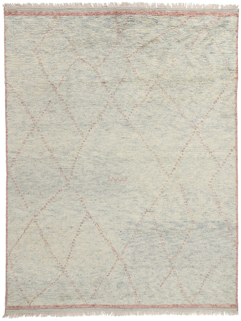 8 x 10 Blush Diamond Whisper Modern Moroccan Rug 31288