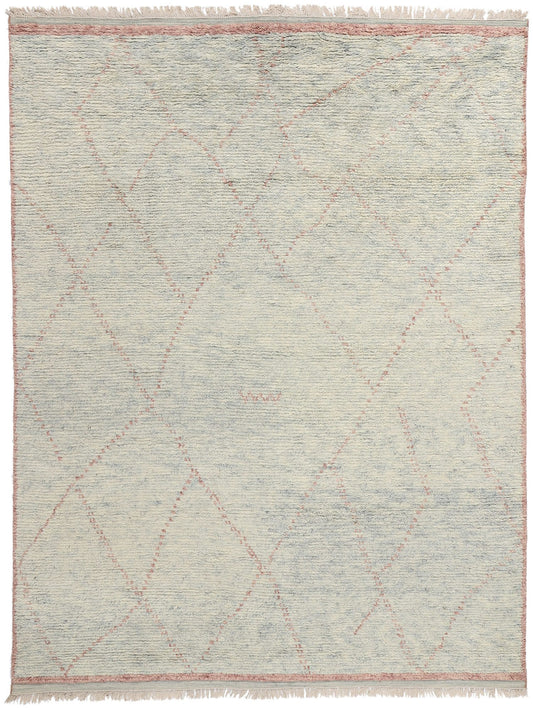 8 x 10 Blush Diamond Whisper Modern Moroccan Rug 31288