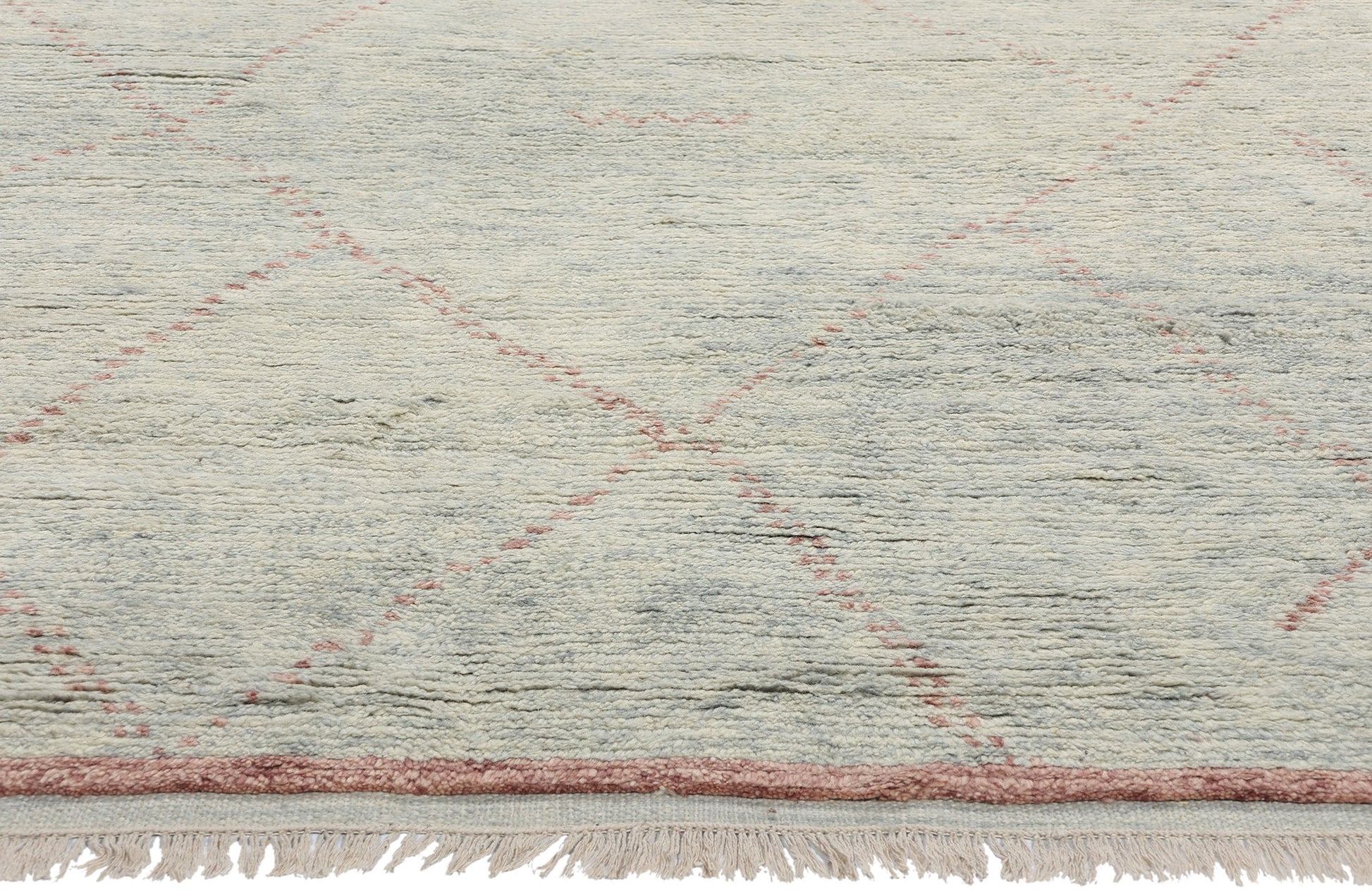 8 x 10 Blush Diamond Whisper Modern Moroccan Rug 31288