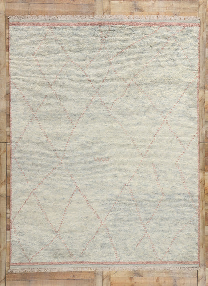 8 x 10 Blush Diamond Whisper Modern Moroccan Rug 31288
