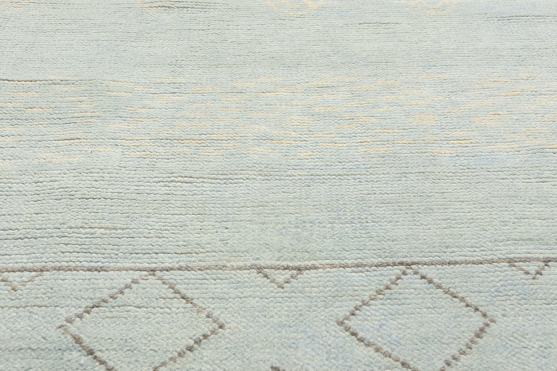 8 x 10 Light Blue Bohemian Moroccan Rug 31244