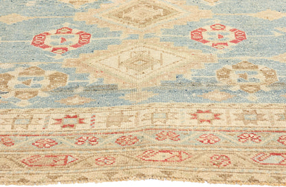 5 x 7 Antique Light Blue Persian Shiraz Rug 53770