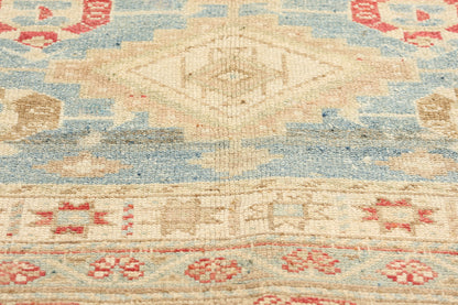 5 x 7 Antique Light Blue Persian Shiraz Rug 53770