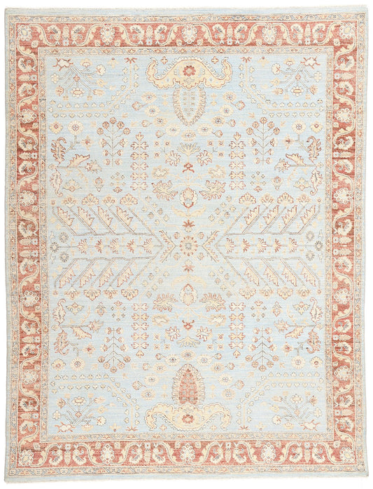 8 x 10 Modern Light Blue Sultanabad Rug 81114