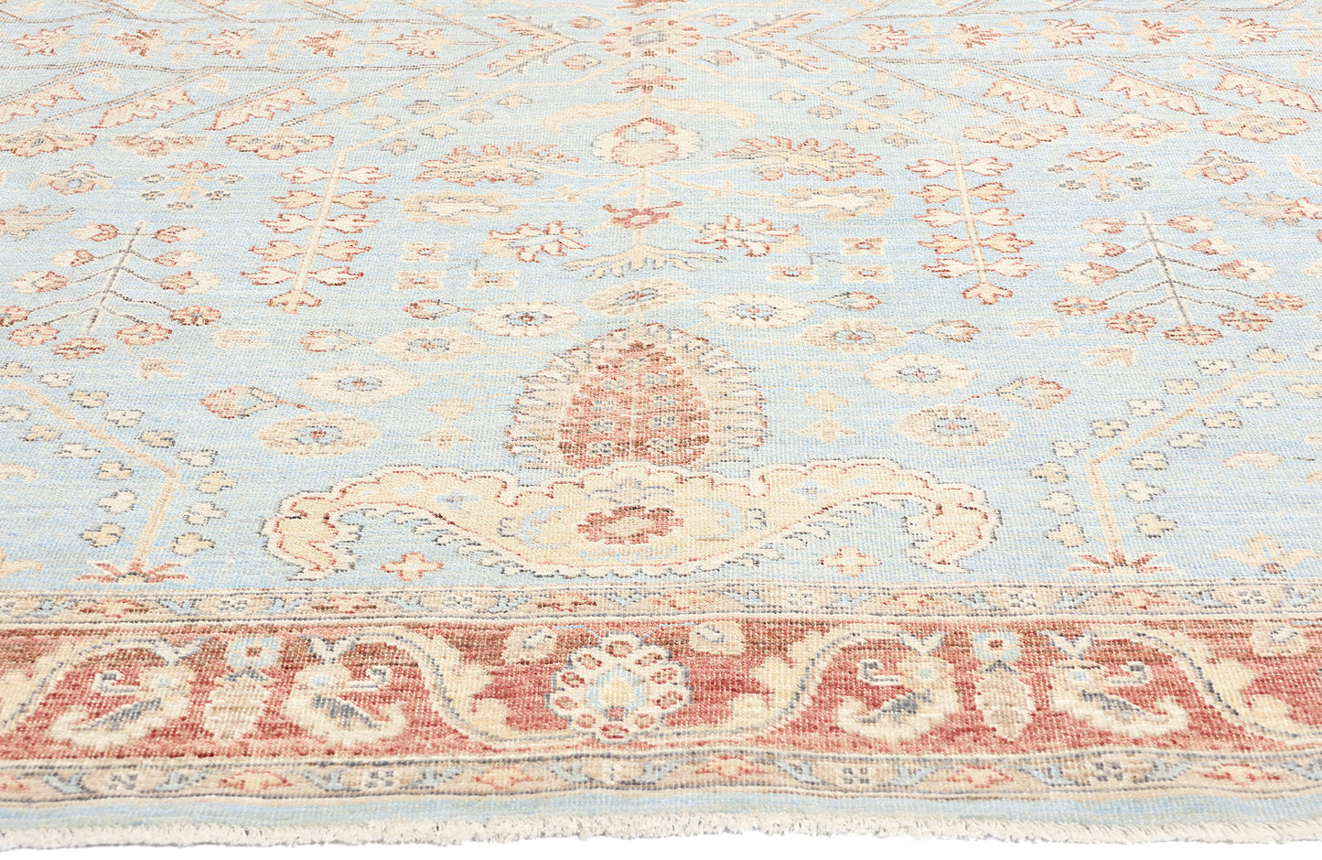 8 x 10 Modern Light Blue Sultanabad Rug 81114