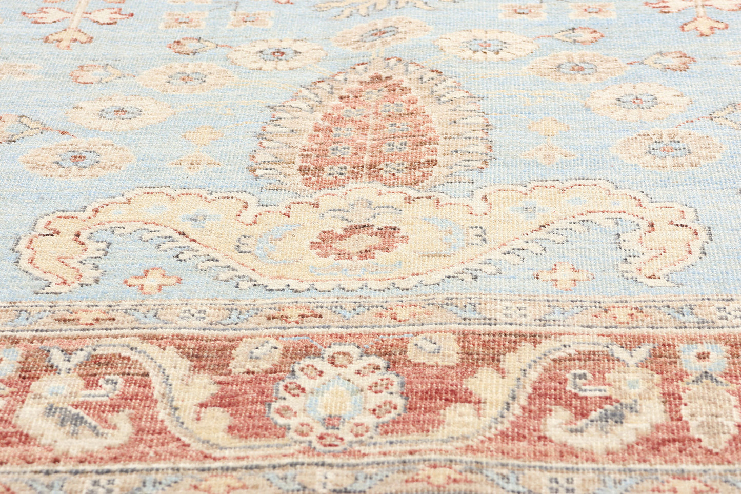 8 x 10 Modern Light Blue Sultanabad Rug 81114