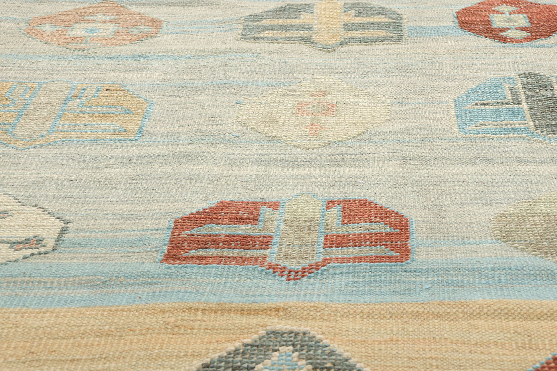 10 x 15 Turkish Kilim High-Low Rug 52209