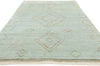5 x 10 Mint Whisper Diamonds Modern Moroccan Rug 31315