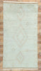 5 x 10 Mint Whisper Diamonds Modern Moroccan Rug 31315