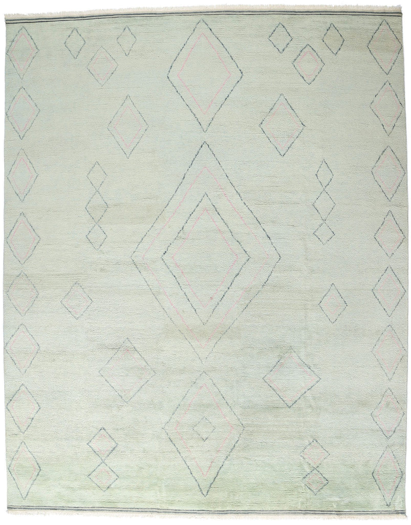 9 x 12 Modern Tribal Moroccan Rug 31297