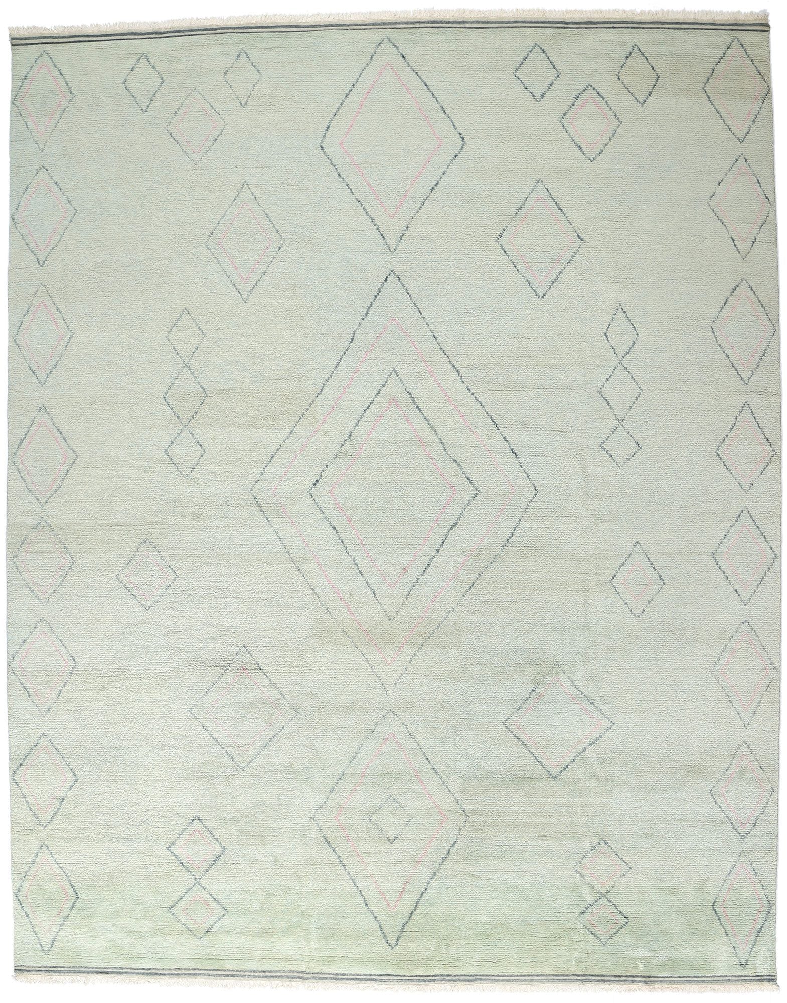 9 x 12 Modern Tribal Moroccan Rug 31297