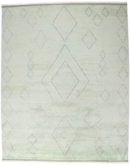 9 x 12 Modern Tribal Moroccan Rug 31297