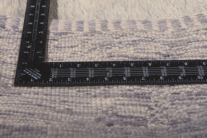 3 x 18 Modern Lavender-Gray Moroccan Rug 78685