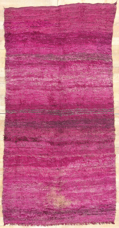 5 x 10 Reversible Vintage Beni MGuild Moroccan Rug 20698