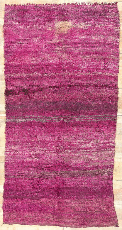 5 x 10 Reversible Vintage Beni MGuild Moroccan Rug 20698