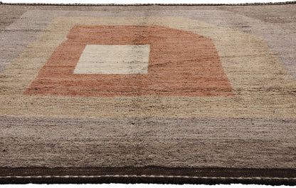 8 x 10 Midcentury Modern Moroccan Japandi Rug 81062