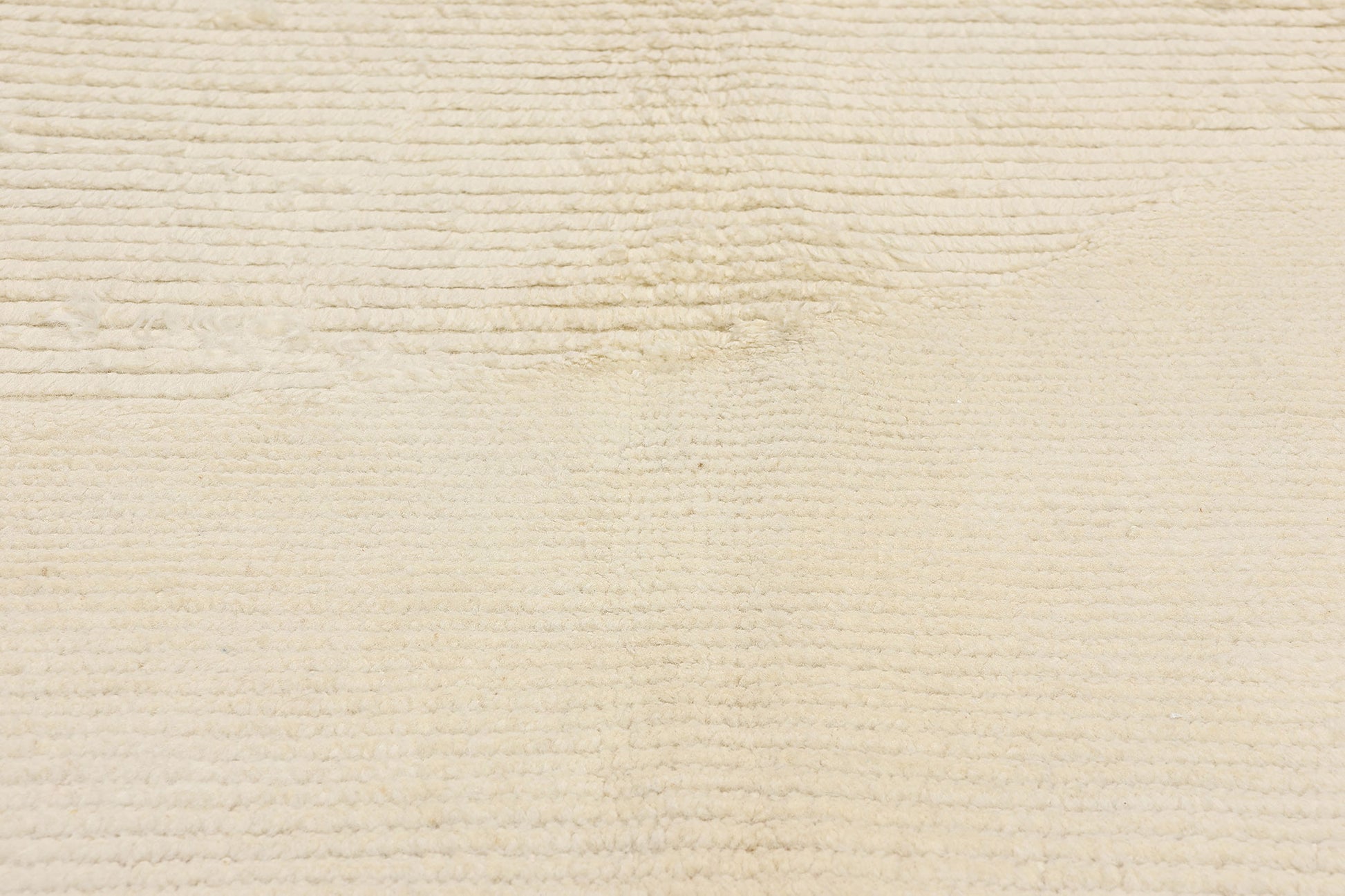 8 x 10 Organic Modern Ivory Moroccan Rug 81087