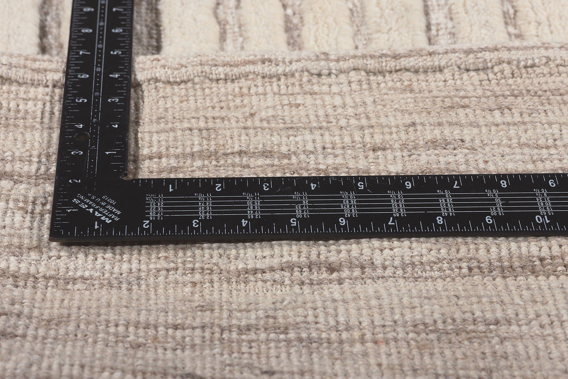9 x 12 Neutral High-Low Modern Rug 30817