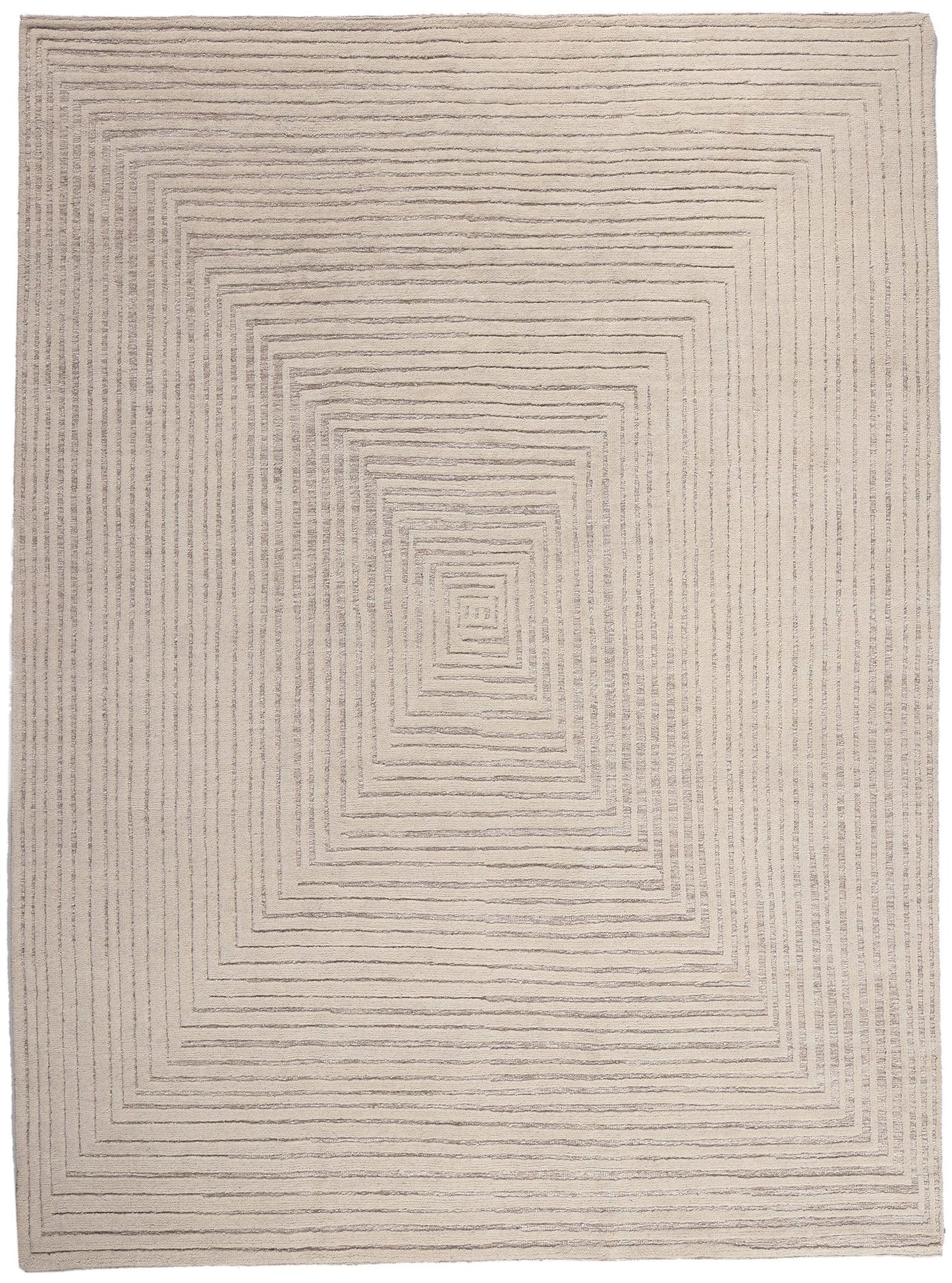 9 x 12 Neutral High-Low Modern Rug 30817