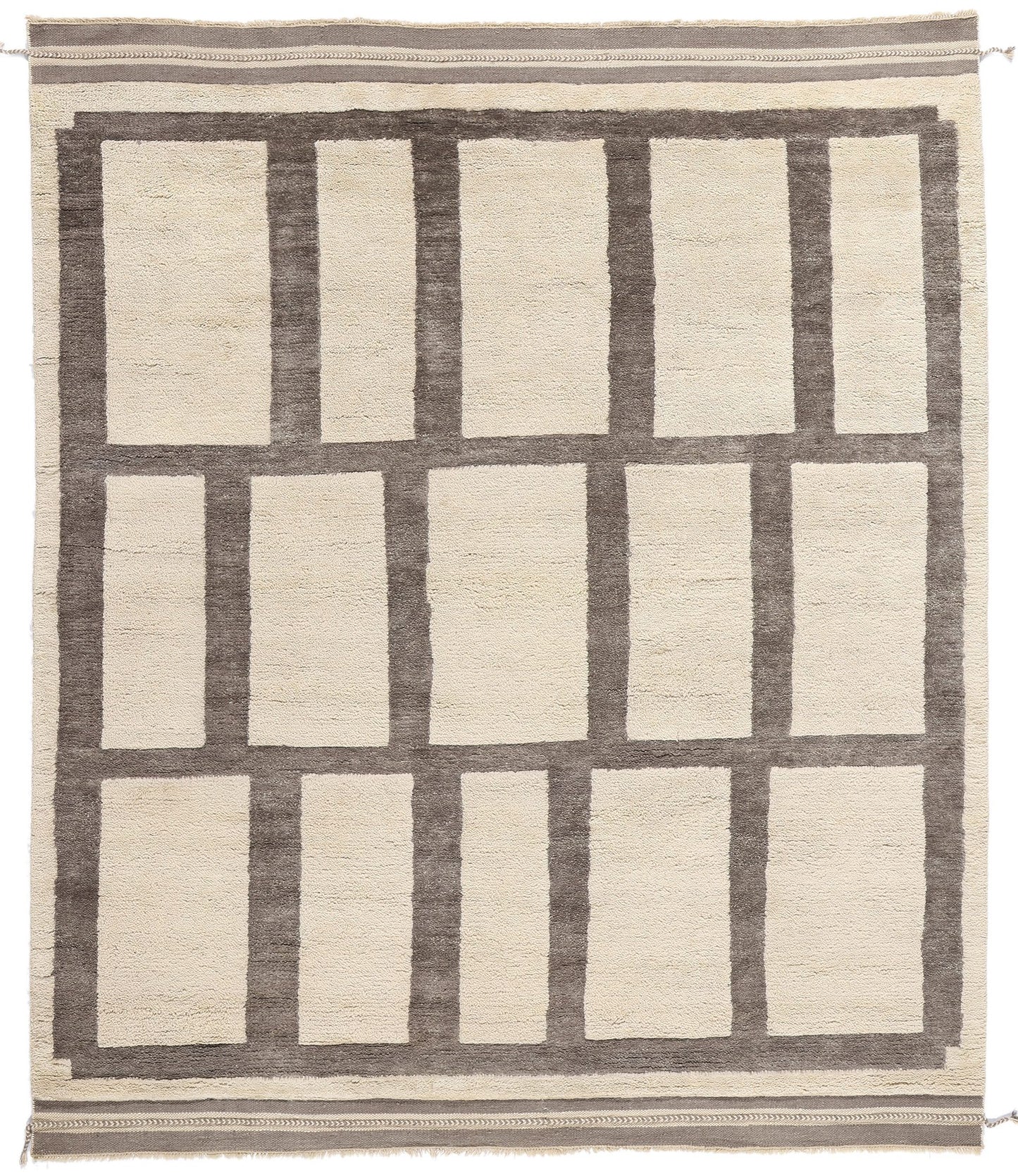 8 x 10 Modern Bauhaus Moroccan Rug 31190