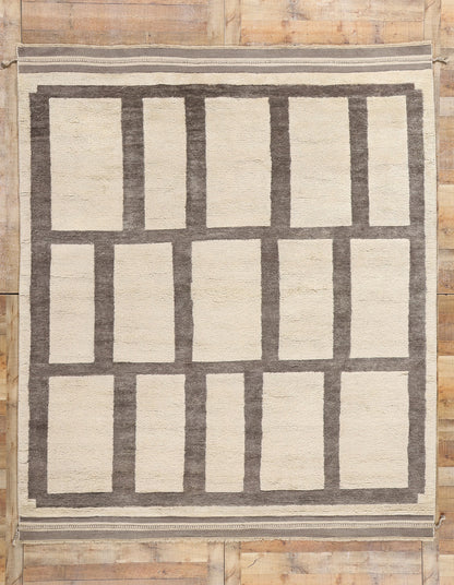 8 x 10 Modern Bauhaus Moroccan Rug 31190
