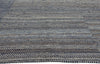 9 x 12 Modern Blue Earth-Tone Kilim Rug 81098