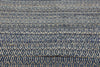 9 x 12 Modern Blue Earth-Tone Geometric Kilim Rug 81102