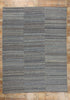 9 x 12 Modern Blue Earth-Tone Geometric Kilim Rug 81102
