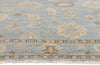 9 x 12 Modern Earth-Tone Blue Oushak Rug 31060