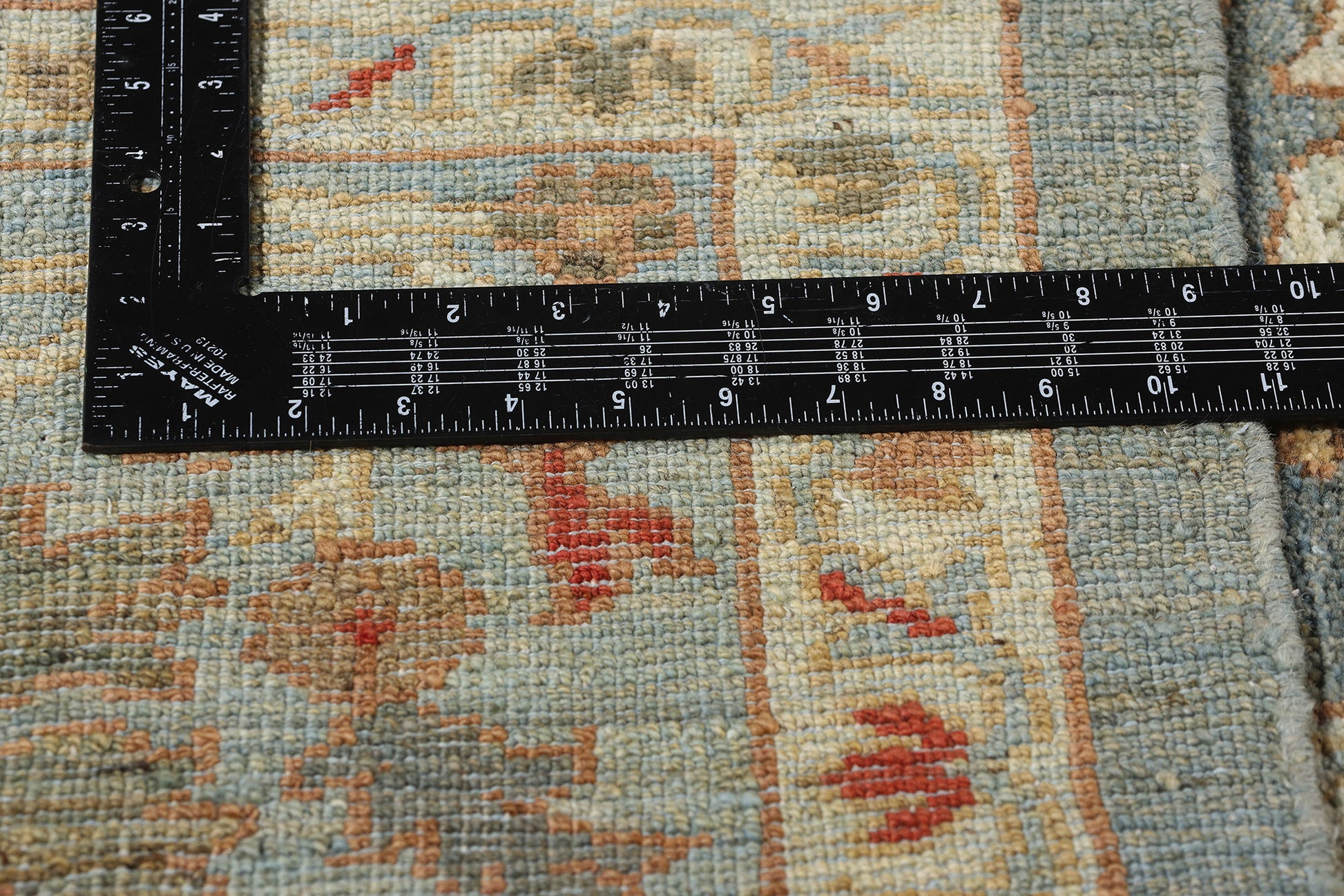 10 x 14 Modern Blue Persian Sultanabad Rug 61299
