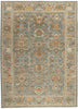 10 x 14 Modern Blue Persian Sultanabad Rug 61299