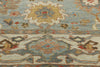 11 x 14 Modern Blue Persian Sultanabad Rug 61285