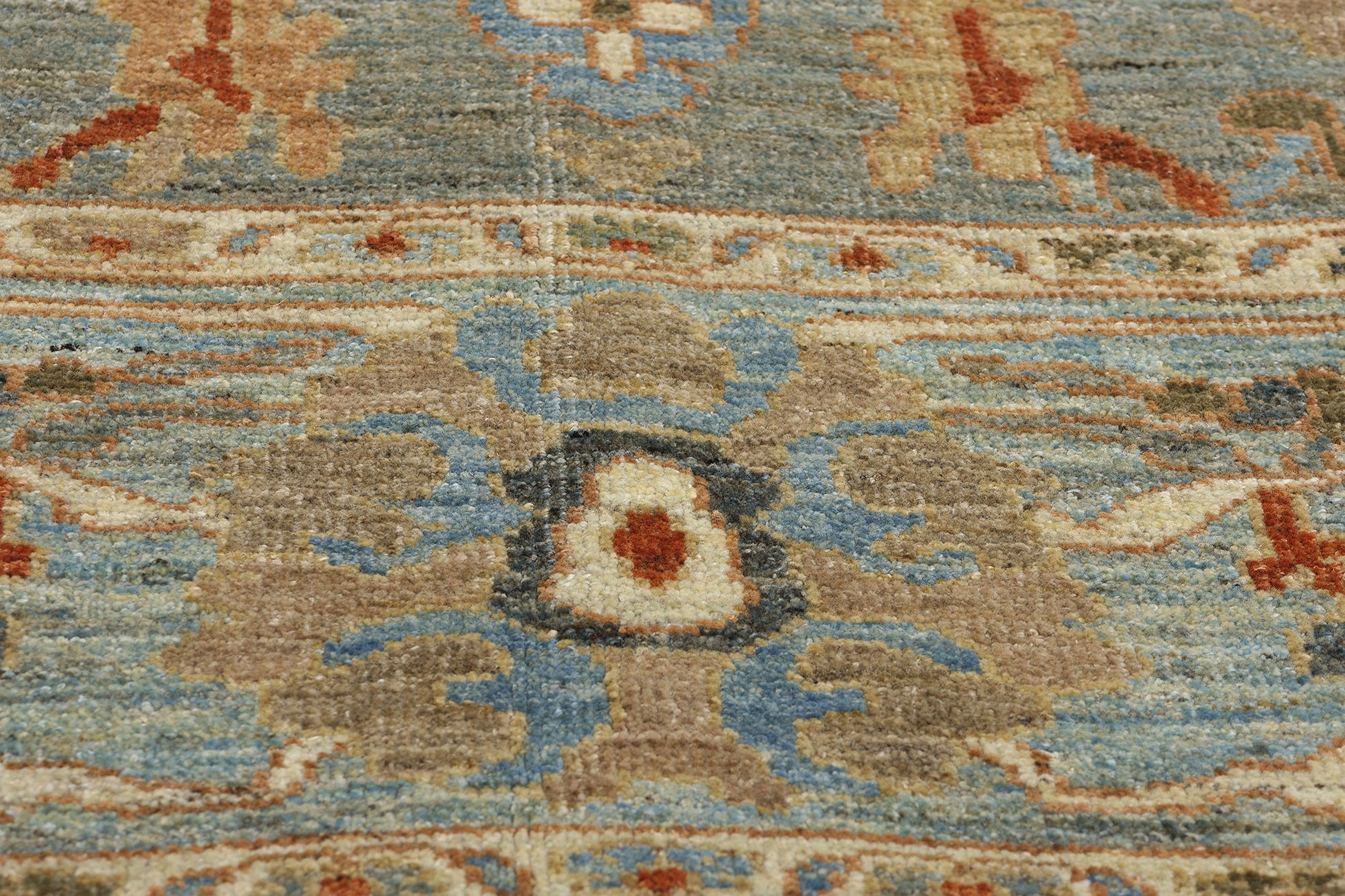 8 x 11 Modern Blue Persian Sultanabad Rug 61284