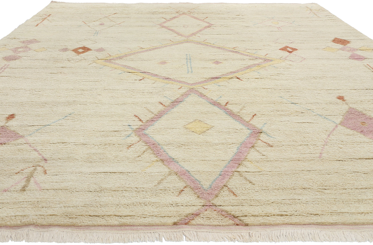 10 x 14 Modern Tribal Boho Moroccan Rug 31081
