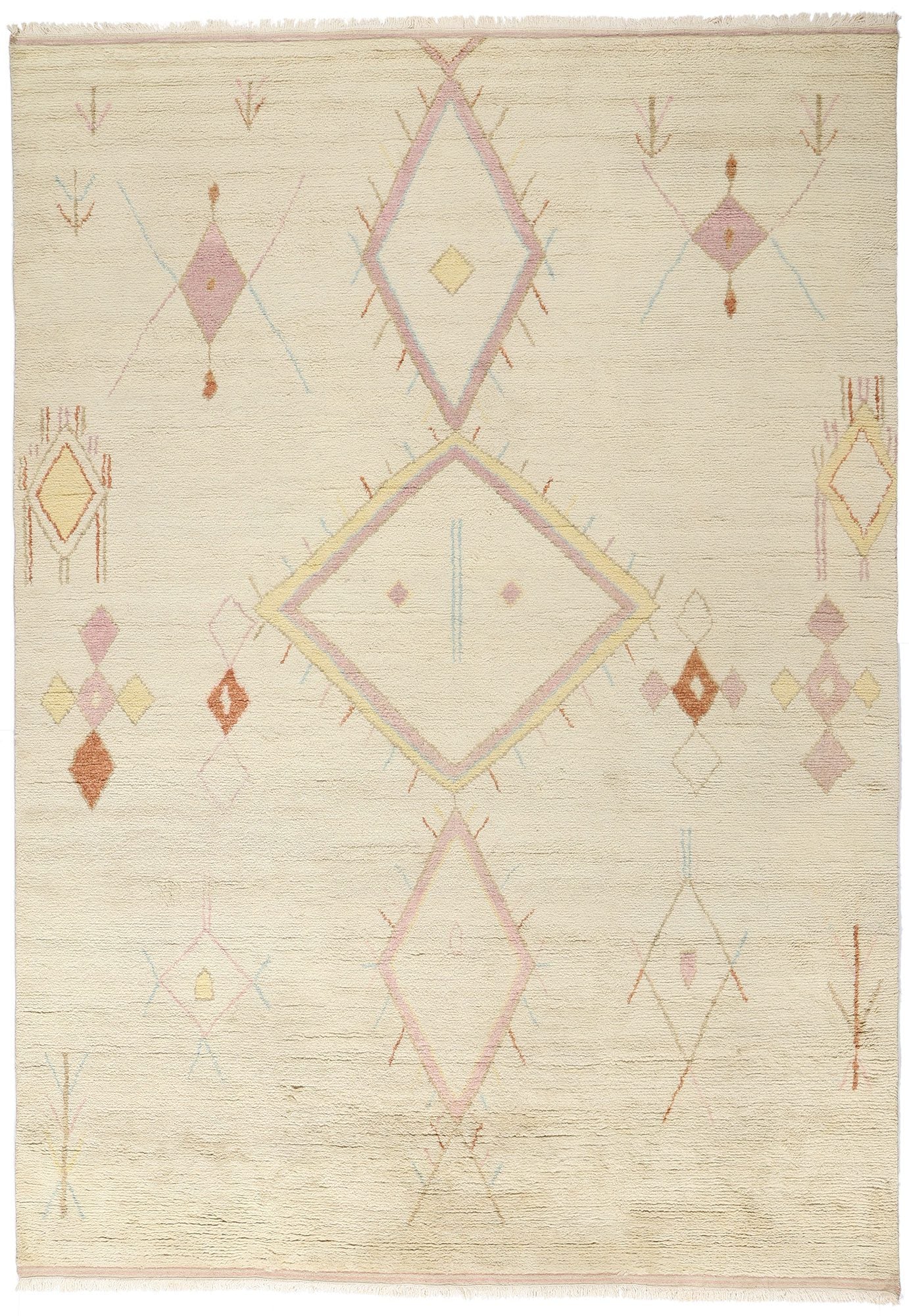 10 x 14 Modern Tribal Boho Moroccan Rug 31081