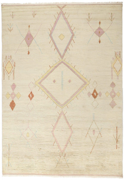 10 x 14 Modern Tribal Boho Moroccan Rug 31081
