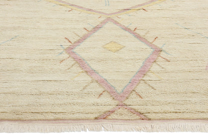 10 x 14 Modern Tribal Boho Moroccan Rug 31081