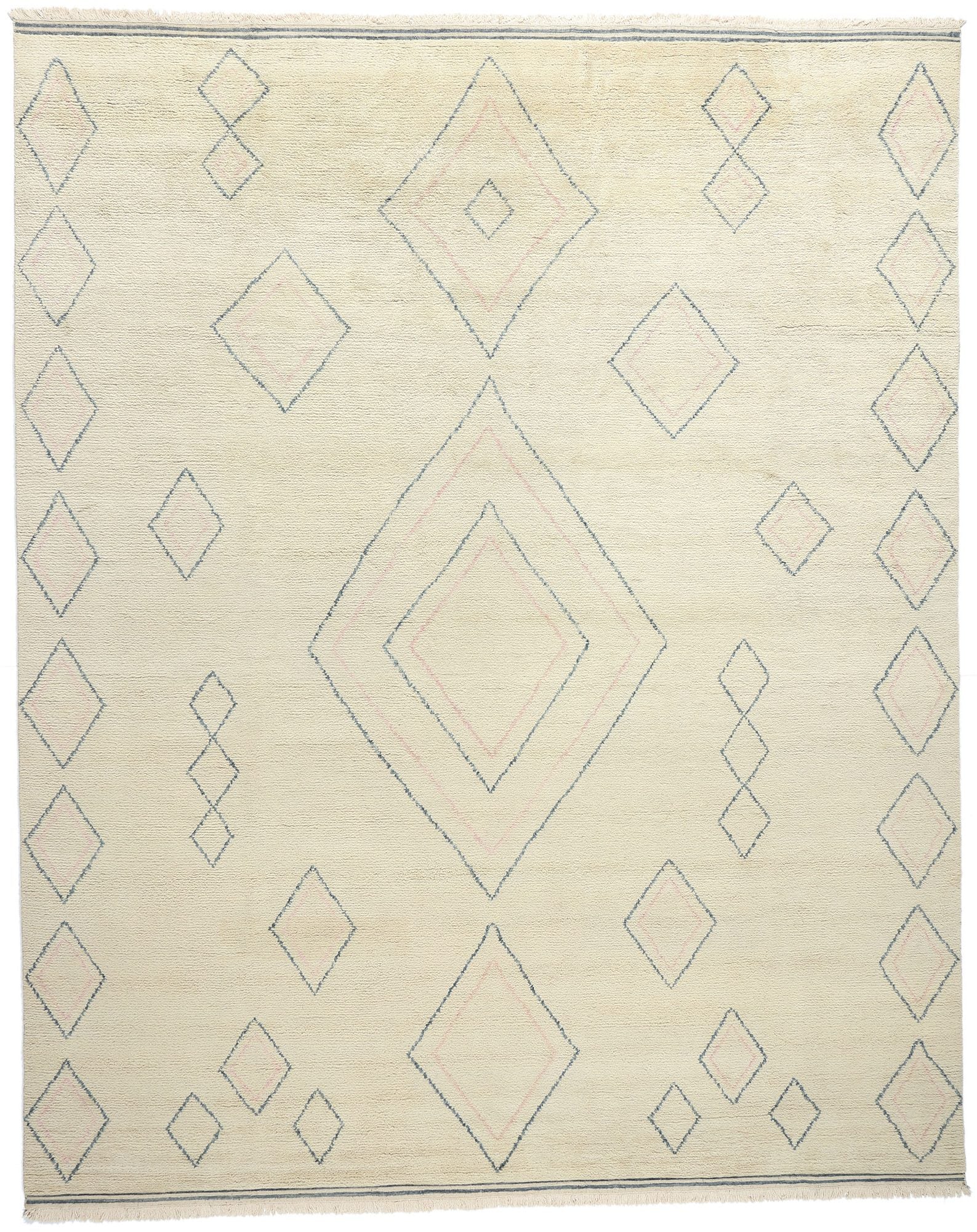 12 x 15 Modern Boho Tribal Moroccan Rug 31298