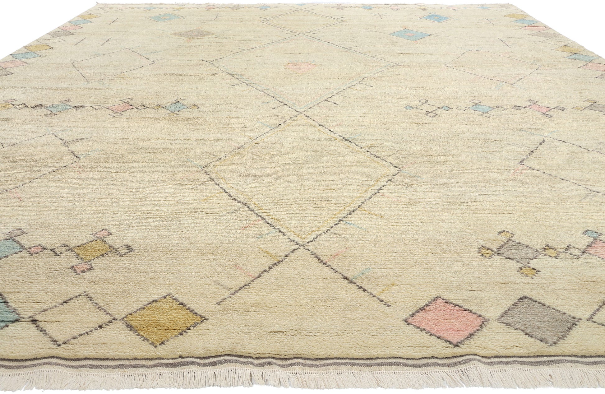 12 x 15 Modern Boho Tribal Moroccan Rug 31299