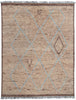 8 x 11 Modern Earth-Tone Moroccan Trellis Rug 31201