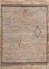 8 x 11 Modern Earth-Tone Moroccan Trellis Rug 31201