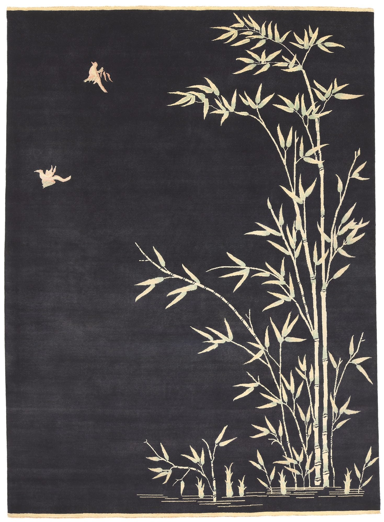 10 x 14 Chinese Art Deco Pictorial Rug 30970