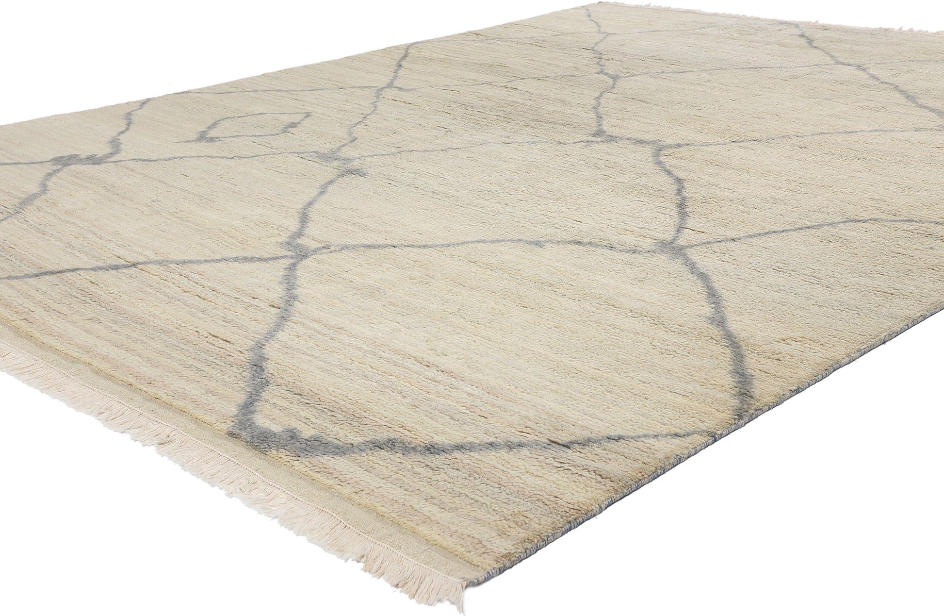 8 x 10 Modern Desert Mist Moroccan Rug 31270
