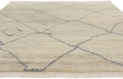 8 x 10 Modern Desert Mist Moroccan Rug 31270