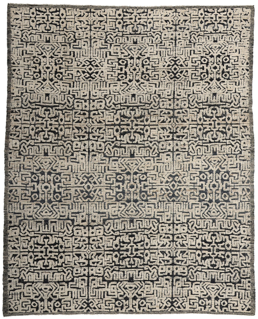 8 x 10 Modern Geometric Moroccan High-Low Rug 81085