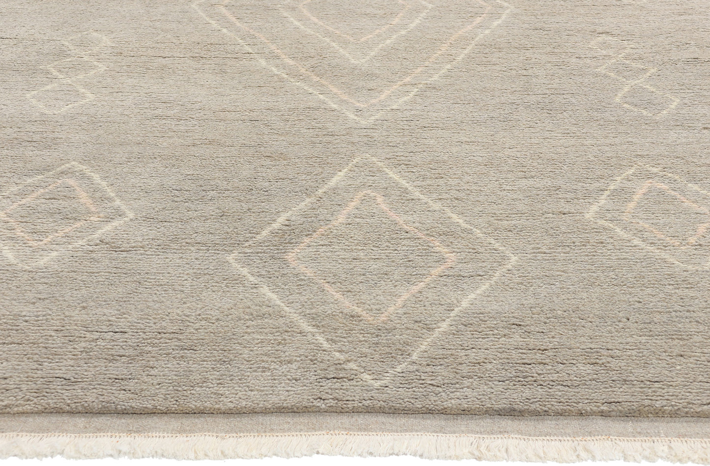 8 x 11 Modern Tribal Gray Moroccan Rug 31276