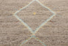 9 x 12 Modern Tribal Gray Moroccan Rug 31293
