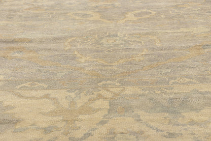 11 x 13 Neutral Turkish Oushak Rug 51858